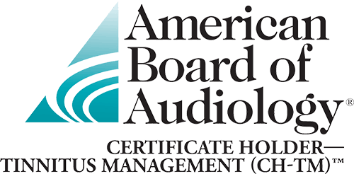 American Board of Audiology - Certificate Holder - Tinnitus Management - (CH TM)
